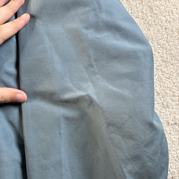 Woolrich Jacket Men's Large Blue Hooded Mountain Parka Wool Flannel‎ Lined 6108 - Picture 2 of 14